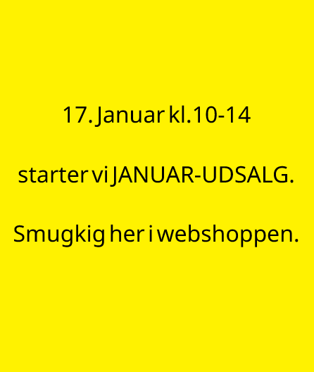 JANUAR-UDSALG