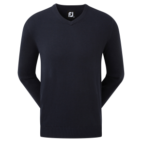 FJ wool V-neck