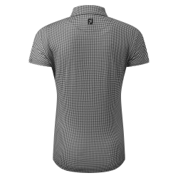 FJ Hth Print Cap Sleeve dame polo