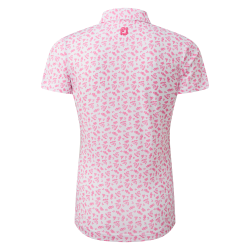 FJ Dame Polo Floral Print