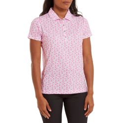 FJ Dame Polo Floral Print
