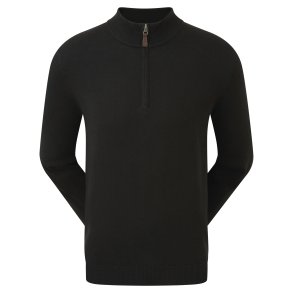 FJ Wool blend half-zip pullover