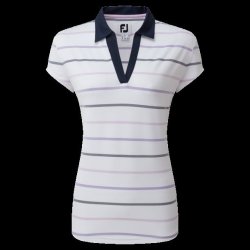 FJ Stribet polo dame