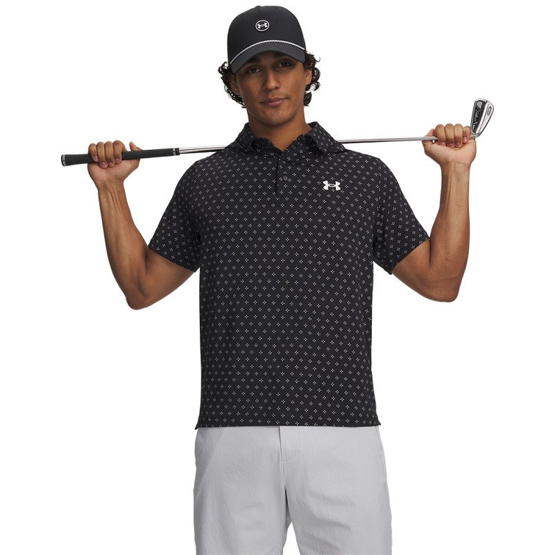 UA Playoff 3.0 Print Polo-Micro Flower Dot