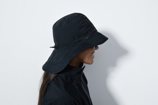 FLAINE RAIN HAT Black