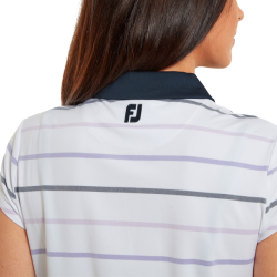 FJ Stribet polo dame