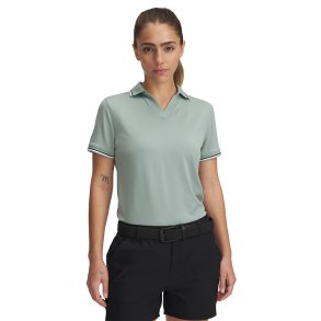 UA Drive SS Rib Polo W