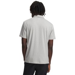 UA T2G Print Polo-Diagonal Heartbeat