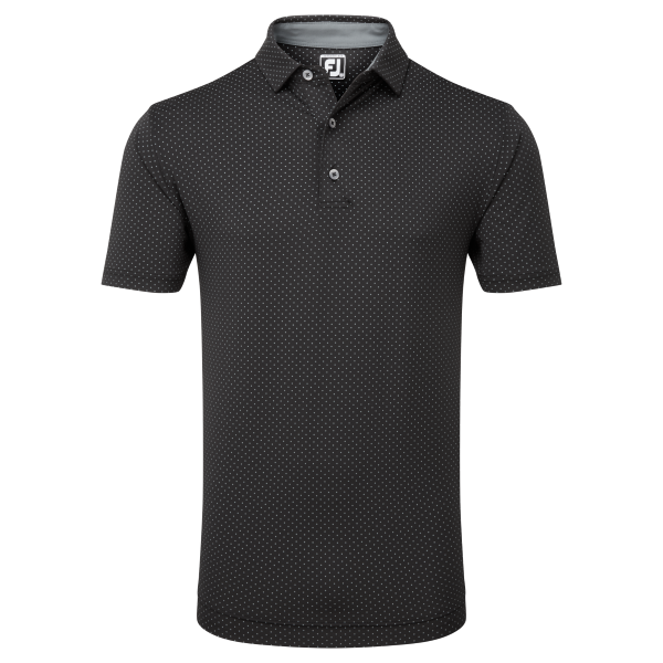 FJ Slisle Dot Print herrepolo