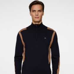 Kendrik knitted zip sweater