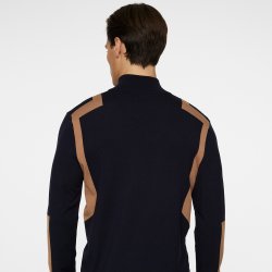 Kendrik knitted zip sweater