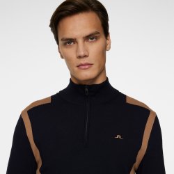 Kendrik knitted zip sweater