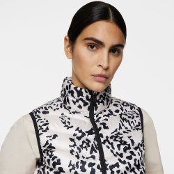 Lara light down vest print
