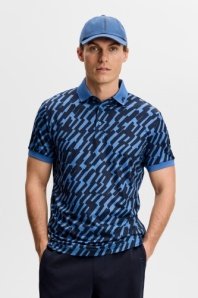 Tour Tech Print Polo mens